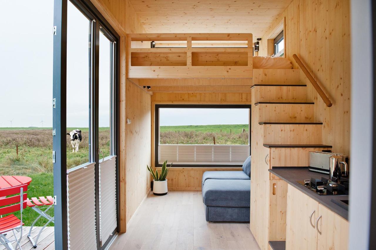 Tiny House Nature 9 Zur Kuhweide - Green Tiny Village Harlesiel Carolinensiel Dış mekan fotoğraf