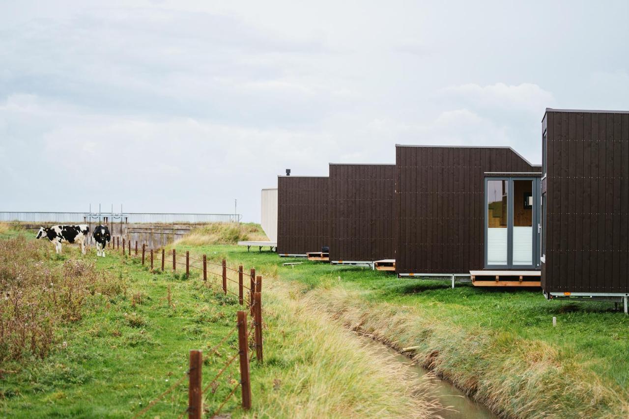 Tiny House Nature 9 Zur Kuhweide - Green Tiny Village Harlesiel Carolinensiel Dış mekan fotoğraf