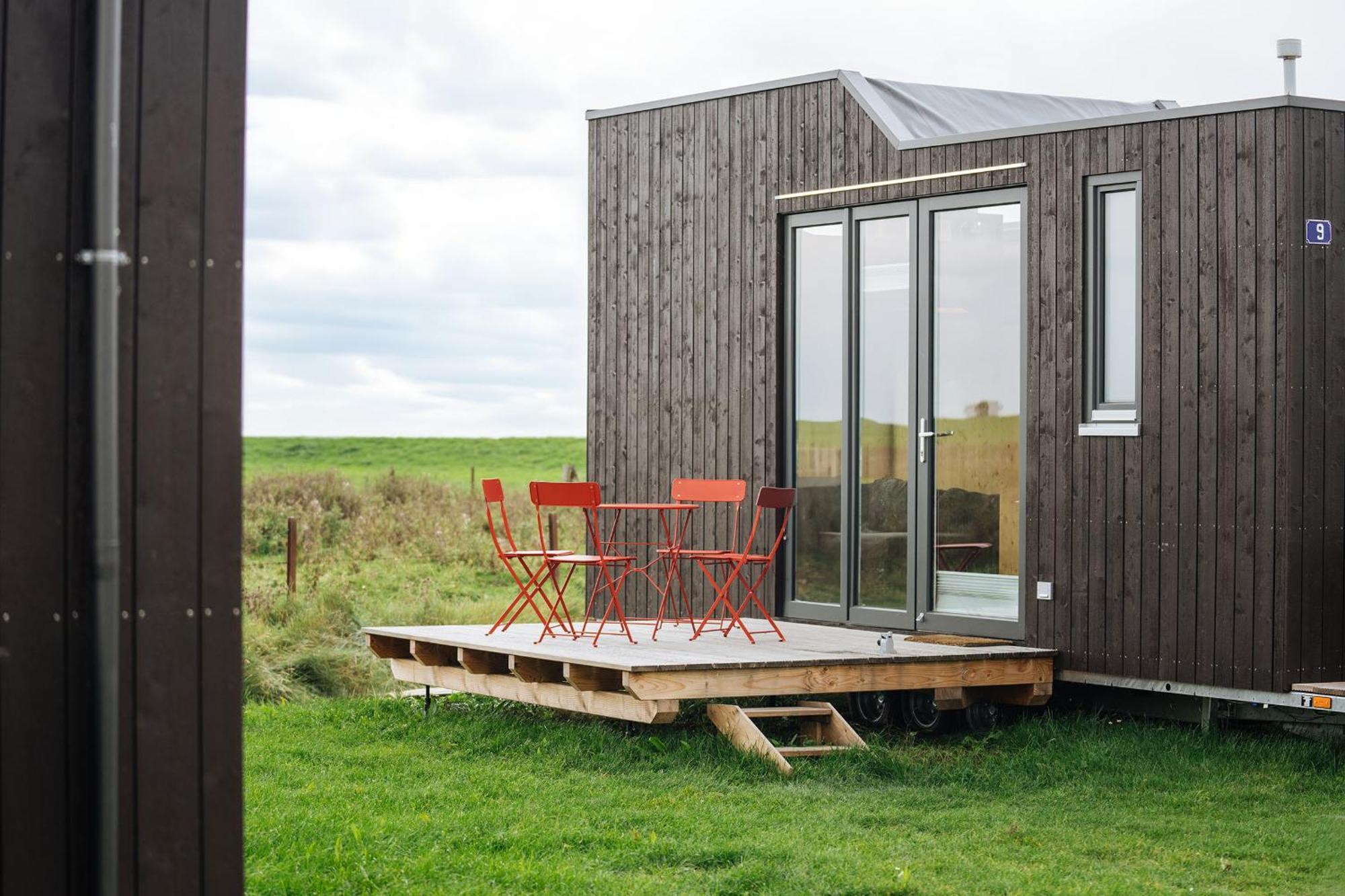 Tiny House Nature 9 Zur Kuhweide - Green Tiny Village Harlesiel Carolinensiel Dış mekan fotoğraf
